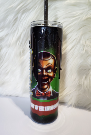 Slappy and Shocker on Shock Street tumbler 30oz